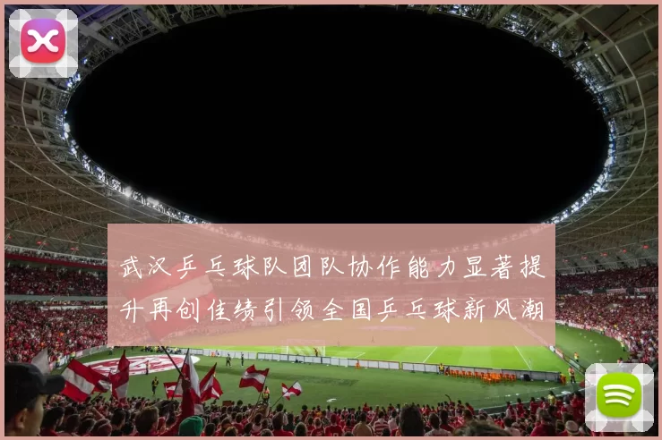 武汉乒乓球队团队协作能力显著提升再创佳绩引领全国乒乓球新风潮