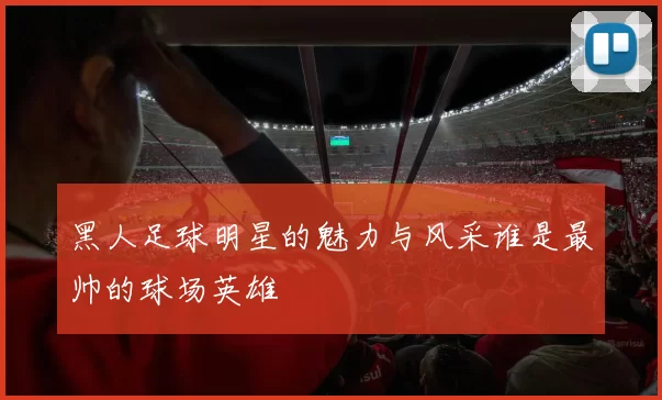 黑人足球明星的魅力与风采谁是最帅的球场英雄